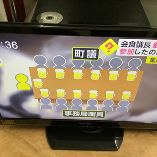 【SALE】シャープ　24型液晶テレビ　LC-24K9  リサイクルショップ宮崎屋　佐土原店　21.9.29kの画像