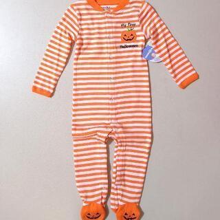 新品 ベビザらス ハロウィン カバーオール 80cm 足付きロンパース