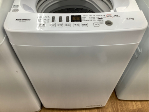 安心の6ヶ月保証！！【HISENSE（ハイセンス）】全自動洗濯機売ります！！