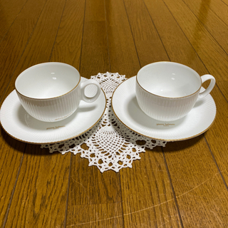 ピエールバルマン　ペア　コーヒー碗皿　