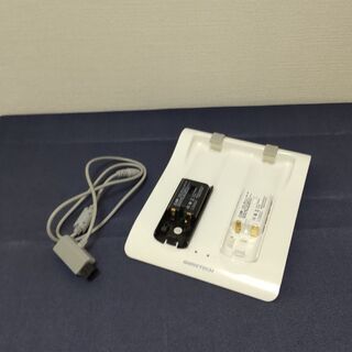 任天堂Wii用　置きラク！リモコンチャージ ホワイト　Wii④