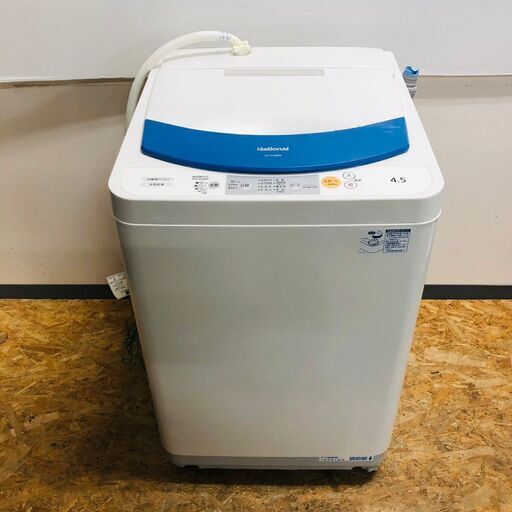 【National】 ナショナル 全自動洗濯機 NA-F45M9-A 4.5kg 2009年製