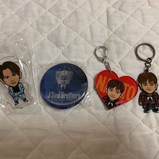 三代目 片岡直人 NAOTO ガチャ キーホルダー 缶バッジ クリップ
