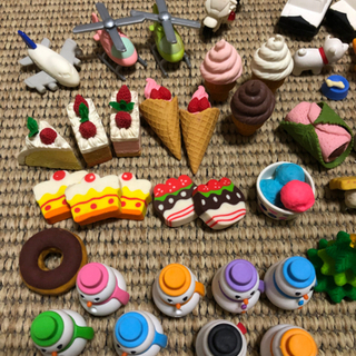 おもちゃ　消しゴムの画像