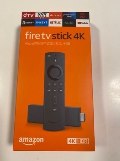 新品　未開封　fire tv stick 4K HDR ★ファイヤースティックTV