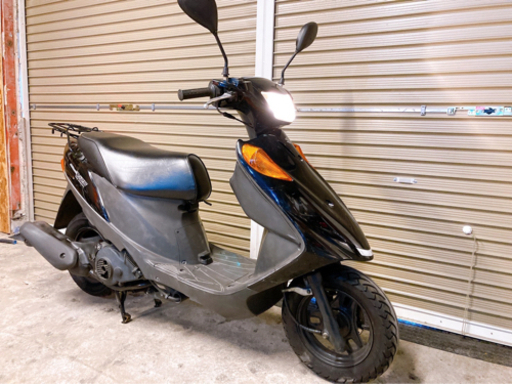 売り切れ スズキ アドレスV125 人気のブラック 配送可能　支払いは現金or振り込みも可能