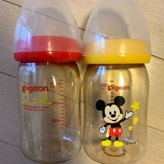 哺乳瓶2セット　差し上げます