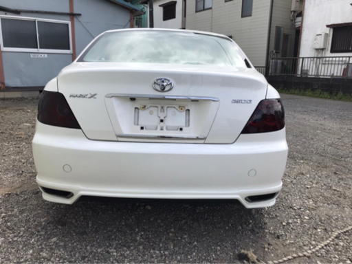 未塗装　GRX120　マークＸ　リア　ハーフ　エアロ　スポイラー 　日本製