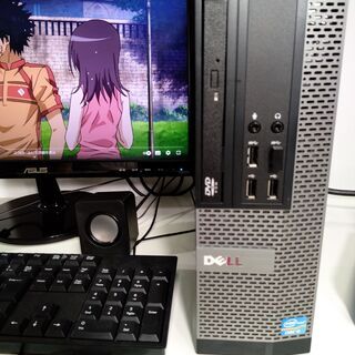 　　爆速SSD＋大容量HDD♪♪　ディスクトップパソコンセット一式の画像