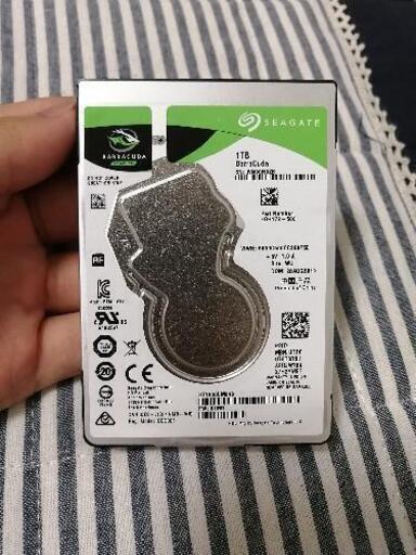 【ほぼ新品未使用】HDD 1TB 2.5インチ (SEAGATE製)