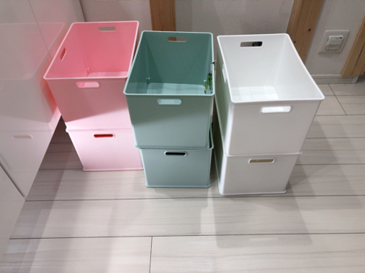 収納ボックス6個   取引中