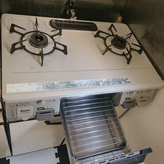 都市ガス　2口ガステーブルの画像