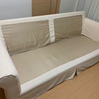 【受け取り予定者決定】ニトリ❗️3人掛けソファーの画像