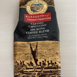 無料　コナコーヒー　キャラメルカプチーノ　手渡し