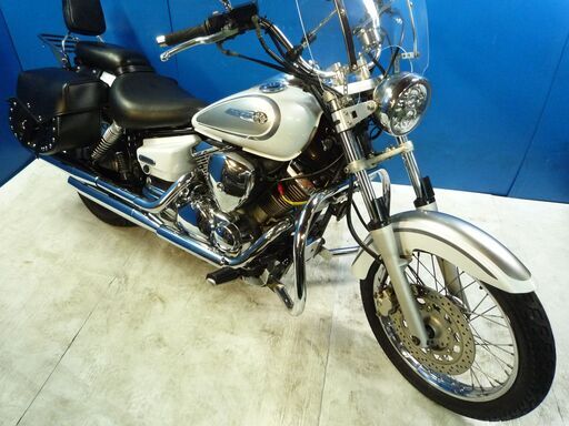 YAMAHA ドラックスター250 白 決算大売り出し価格 期間限定 諸経費０円 始動確認済み 自賠責加入で乗れます 即納車有り 横浜 都筑 P-Yard