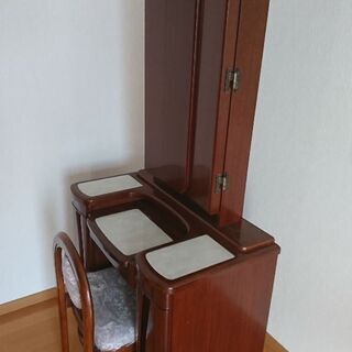 三面鏡 ドレッサー ミラー 姿見 スタンドの画像