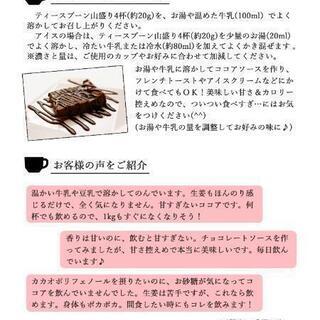 プロが選んだJ'sショコラショー紅参 1kg ココア 送料無料 高麗人参 ※画像要確認！の画像