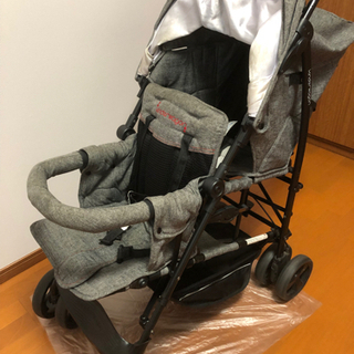 2人乗り縦型ベビーカー　キンダーワゴン　