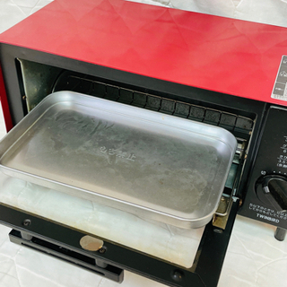 【決定】ネット決済じゃなくてもOK‼︎TWINBIRD オーブントースター　レッドの画像