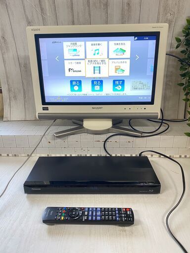 Panasonic パナソニック 3D対応 ブルーレイディスクレコーダー DMR-BRW1020 2018年製