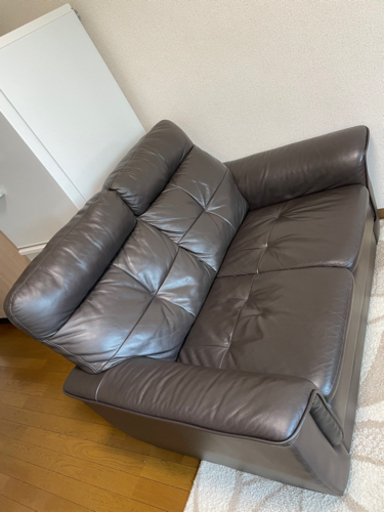 【交渉中】値下げしました！ニトリ　ソファ　背もたれ高くてちょうどいい