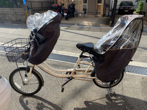 3人乗り対応子乗せ自転車