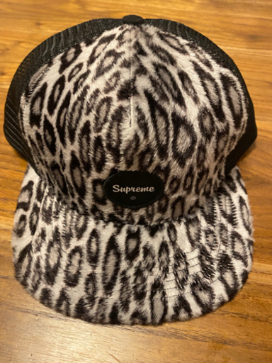 supreme レオパード　メッシュキャップ