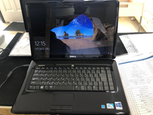 取引中　DELL 15インチノートパソコン　inspiron1545