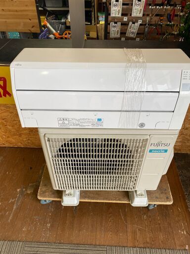【愛品館市原店】③富士通 2019年製 6畳～9畳用 2.2kwルームエアコン AS-C22J-W 【愛市IJ4】