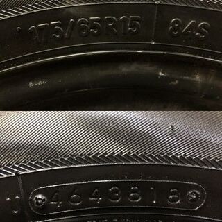 【TOYO SD-7 175/65R15】【トヨタ カローラフィールダー 純正ホイール 15インチ 5J4HPCD100+39】2018年製 バリ溝 スペイド等にも　(MTL85)クレジットカード QRコード決済可能の画像