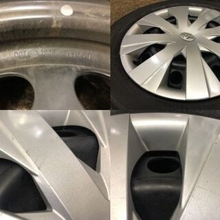 【TOYO SD-7 175/65R15】【トヨタ カローラフィールダー 純正ホイール 15インチ 5J4HPCD100+39】2018年製 バリ溝 ヴィッツ等にも　(MTK108) クレジットカード QRコード決済可能の画像