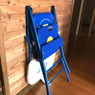 monmon 折り畳みベビーチェア ハイチェアの画像