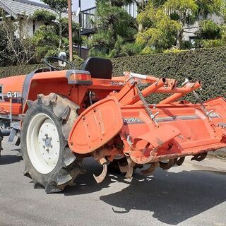 クボタトラクターGL-21 4WD 21馬力R15Gロータリー付き 1062h