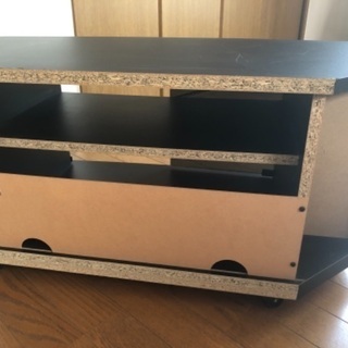 値下げ！キャスター付きテレビ台　テレビキャビネットの画像