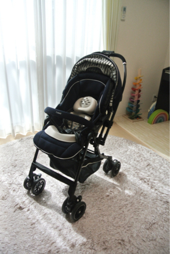 combi ベビーカー メチャカルハンディ オート4キャス