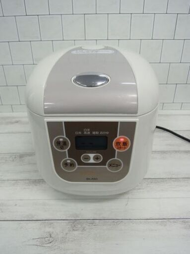 シーシーピー 炊飯ジャー BK-R60-WH C.C.P 炊飯器 3.5合