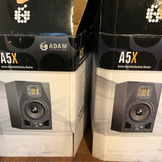 【取引中】ADAM A5X ニアフィールドモニター　オーディオスピーカー