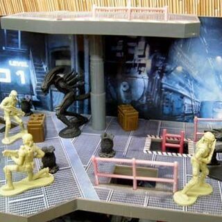 エイリアン2 デラックス プレイセット パリセイズ社 フィギュア付き　基地ジオラマ 二階建て おもちゃ ☆ PayPay(ペイペイ)決済可能 ☆ 札幌市 豊平区 平岸の画像