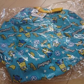ミニオンのドラム型ボストンバッグ