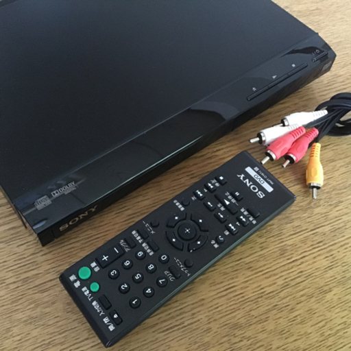 SONY DVDプレイヤー　SR20 2019年製
