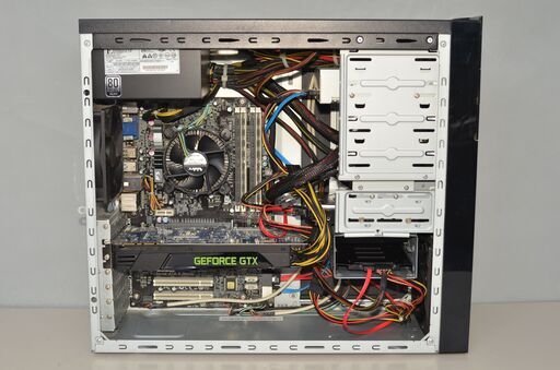 自作 タワー デスクトップPC Windows10+Office core i7-3770 GTX680 新品爆速SSD256GB+H