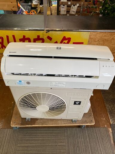 【愛品館市原店】SHARP 2017年製 6畳～9畳用 2.2kwルームエアコン AY-G22TD 【愛市IJ4】
