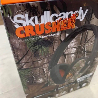 【美品】Skullcandy CRUSHER サブウーファー搭載ヘッドホン【レア】