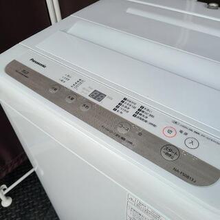 h1011売約済み❌高年式2019年！Panasonic 5.0kg 全自動洗濯機の画像
