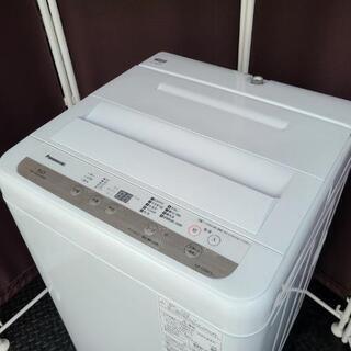 h1011売約済み❌高年式2019年！Panasonic 5.0kg 全自動洗濯機の画像