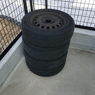 日産キューブ　鉄ホイール　14インチ