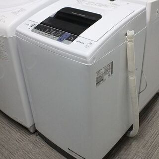 日立 全自動洗濯機 白い約束 洗濯容量7.0㎏ NW-70C(W)ピュアホワイト 2019年製 HITACHI 洗濯機 中古家電 店頭引取歓迎 R4206)