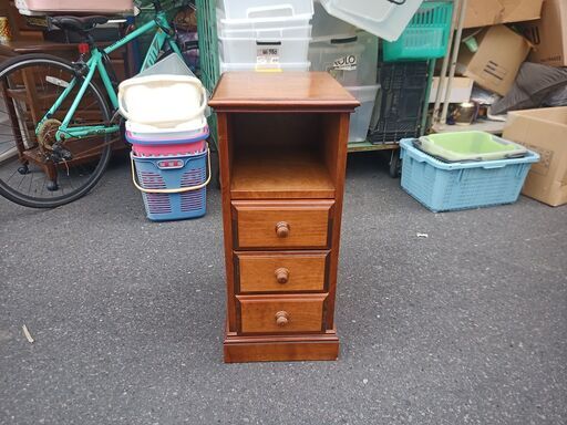 木目調　小家具　破損汚れ無