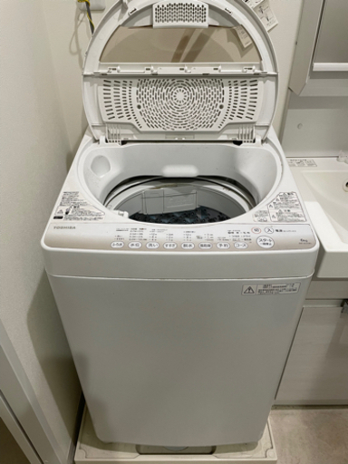 洗濯機　TOSHIBA AW-6GS(W)