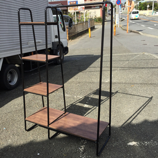 ★特価！！★ 洋服ラック ハンガーラック 棚板グラ付き有でお安く！の画像